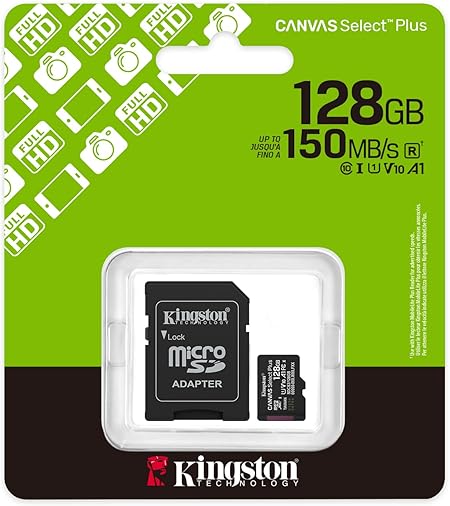 Kingston canvas select plus 128gb