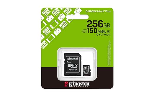 Kingston canvas select plus 256GB