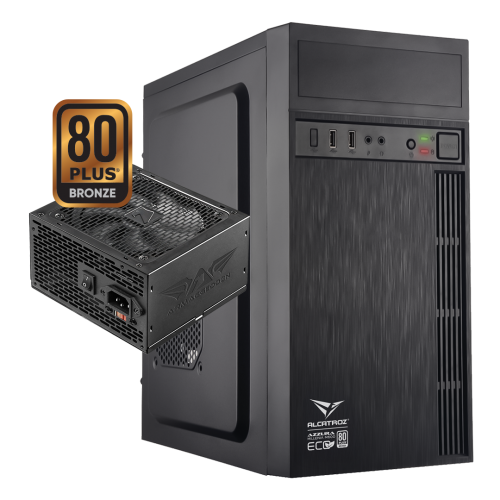 Alcatroz Azzura Millenia M600 with Voltron Bronze 235W Power Supply (PC CASING)