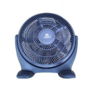 Mikachi MBF1400 14-Inch Portable Box Fan – 3-Speed High-Velocity Cooling with Rotating Louver