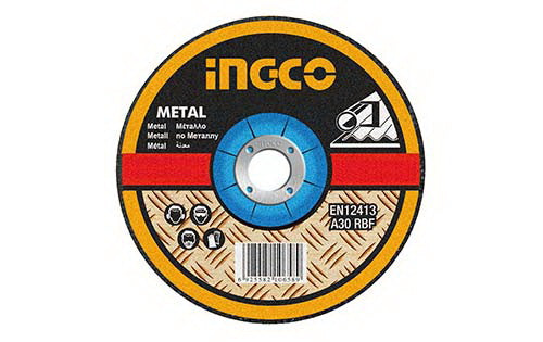 Ingco 125mm Metal Cutting Disc | Thin Abrasive Wheel for Steel and Ferrous Metal Cutting (MCD301251)