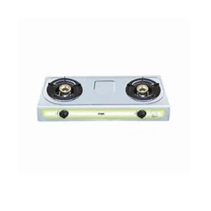 MIKACHI MSSD2000 Premium High-Performance Double Burner Gas Stove