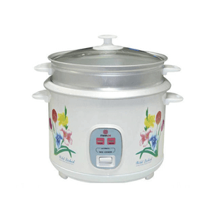 MIKACHI MRCWS3000 Premium 3.0L Automatic Rice Cooker and Food Steamer with Non-Stick Inner Pot and Keep Warm Function