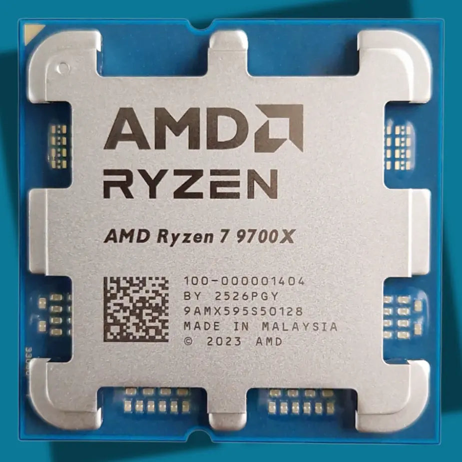 AMD Ryzen 7 9700X 8-Core, 16-Thread Unlocked Desktop Processor (Tray Version) [100-000001404TRAY]