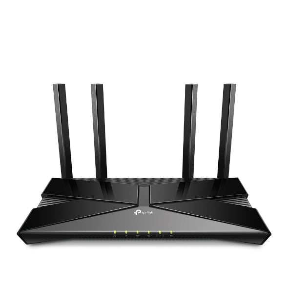 TP-Link Archer AX53 Next-Gen Wi-Fi 6 AX3000 Mbps Gigabit Dual Band Smart Wireless Router, OneMesh Supported, Dual-Core CPU, HomeShield, Ideal for Gaming Xbox/PS4/Steam, Plug and Play (Black)