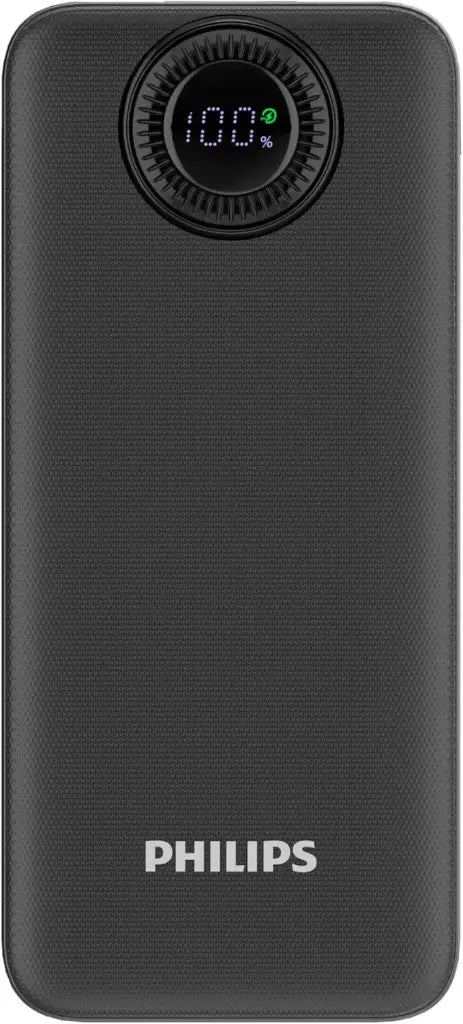Philips 10000mAh Powerbank PD 22.5W - High-Speed Fast Charging, Multi-Port Output, Dual Inputs & Multi-Layer Safety Protection - Black (DLP5714CB/00)