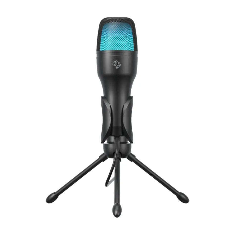 Porodo Gaming Condenser Microphone With RGB - Black (PDX551)