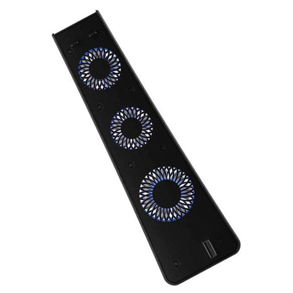 Porodo PDX616 Gaming PS5 Console Cooling Fan LED light USB port USB-c charging