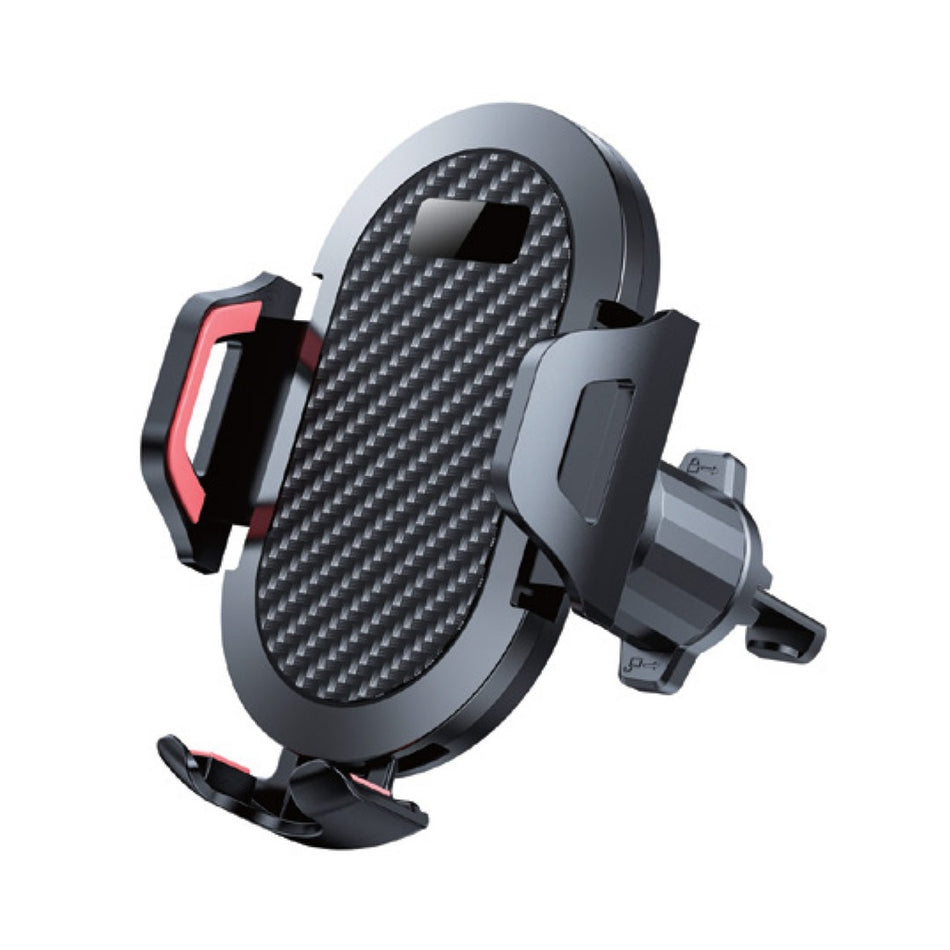 Porodo ABS+Silicone 360 Degree Rotatable Universal Car Mount - Black