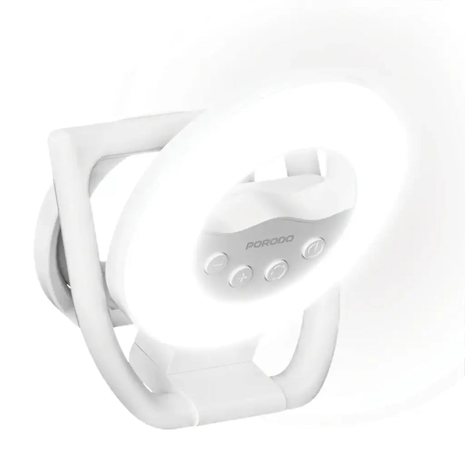 Porodo Lifestyle Snapbright Magnetic LED Fill Light - White