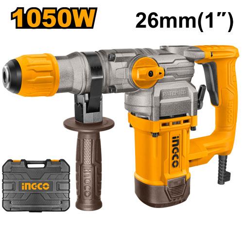 INGCO Rotary Hammer (RH10506) | Industrial Grade 1050W Precision Command