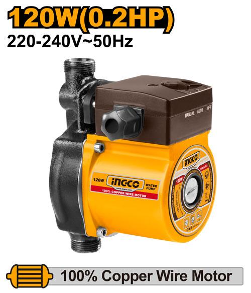 INGCO Water Pump (SCM120-8) | Industrial Grade 1.1kW Water Command