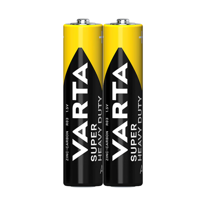 Varta Superlife 2006 AAA Zinc-Carbon Batteries (Pack of 2 in Foil)