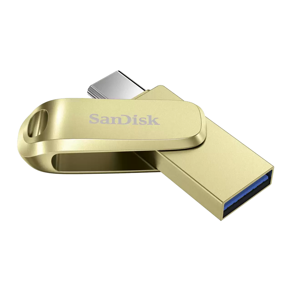 SanDisk 512GB Ultra Dual Drive Luxe USB Type-C, SDDDC4-512G-G46 - 619659179182