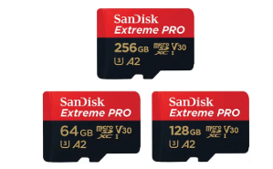 SanDisk Extreme Pro with MicroSDXC Adapter, Memory Card