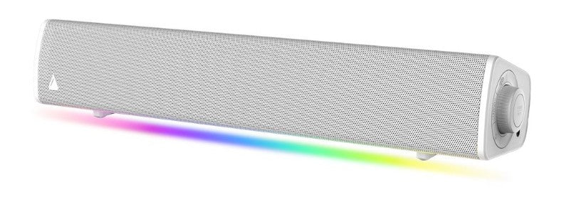 Creative Sound Blaster GS3 Compact RGB Gaming Soundbar with SuperWide Technology Black or White