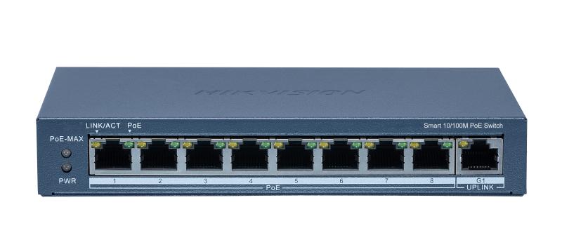 Hikvision DS-3E1309P-EI/M 8-Port Fast Ethernet Smart Managed PoE Switch