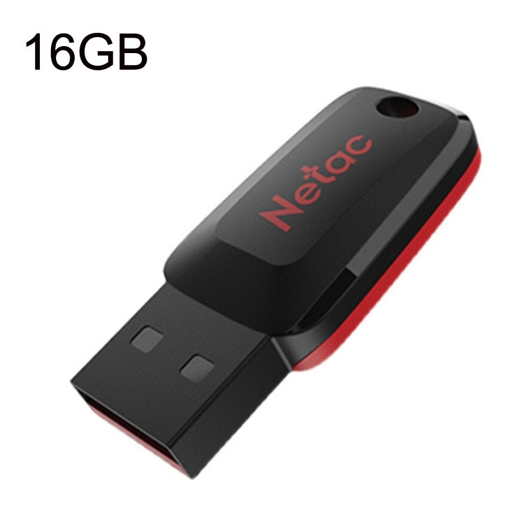 Netac U197 16 GB Mini USB 2.0 Flash Drive – Ultra-Compact & Portable Plug-and-Play Storage - Black