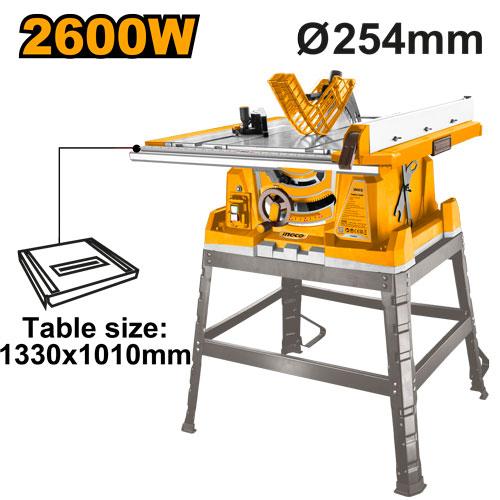 INGCO Table Saw (TS26005) — The 2600W Precision Woodworking Command