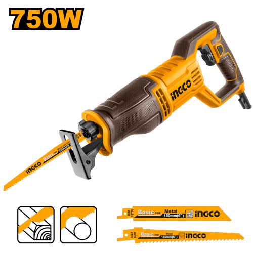 INGCO Reciprocating Saw (RS7508) // Pro-Series Variable-Speed Rip-Master