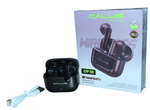 Calus ZIP 50 Wireless Earbuds – High-Fidelity Audio with 360° Surround Sound