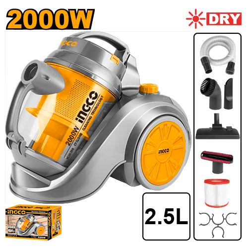 INGCO Vacuum Cleaner (VC20258) — High-Velocity 20L Compact Force