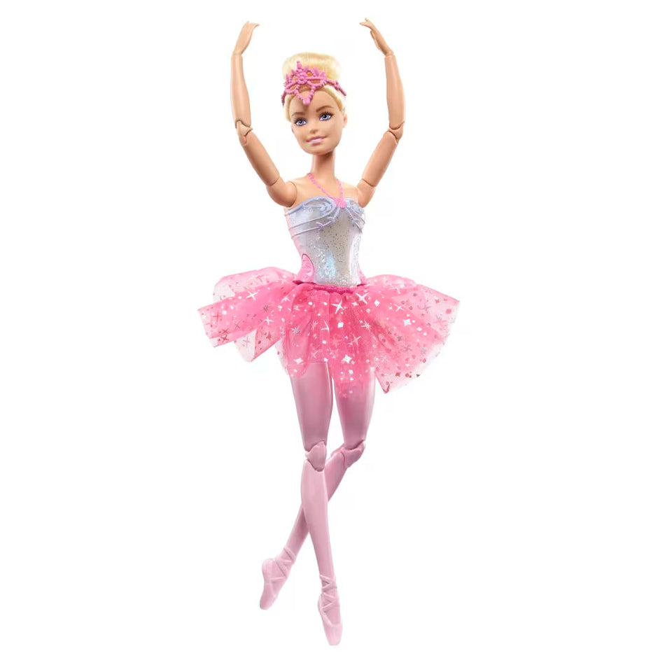Mattel Barbie Dreamtopia Twinkle Lights Ballerina Light-Up Doll (HLC25)