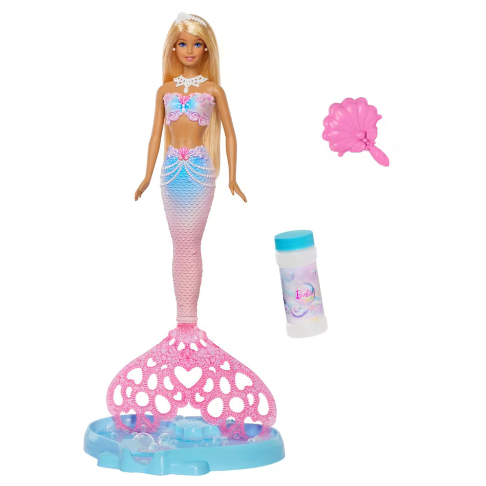 Mattel Barbie Sparkle Mermaid Fantasy Doll with Ombre Fin (JLW56)