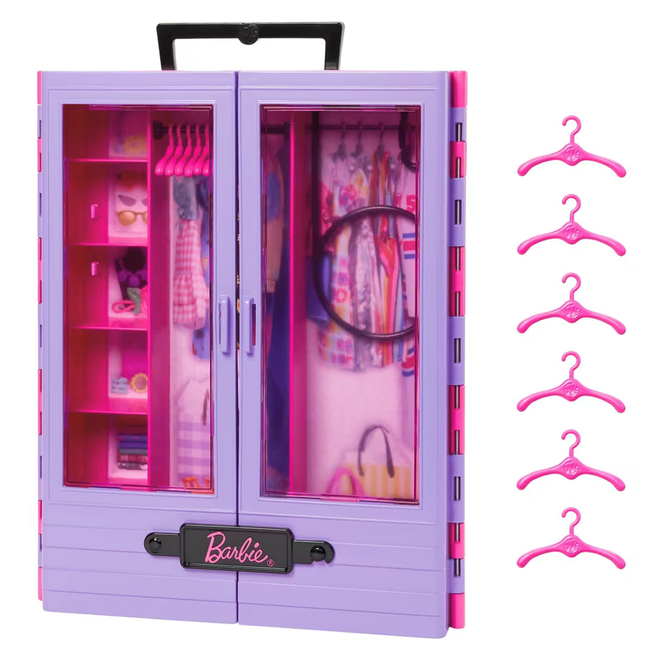 Mattel Barbie Ultimate Closet Portable Fashion Playset & Accessories (HJL65)