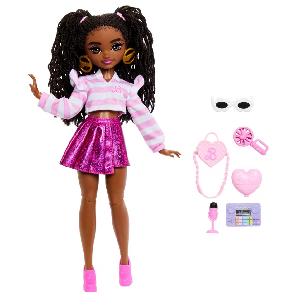 Mattel Barbie Dream Besties "Brooklyn" Doll with 11 Accessories (JKP51)