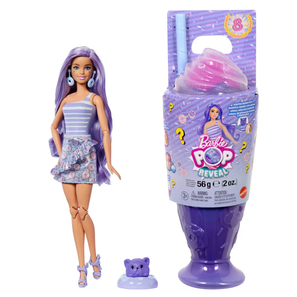 Mattel Barbie Pop Reveal Sweet Treats Series Scented Doll Assortment (JFY00)