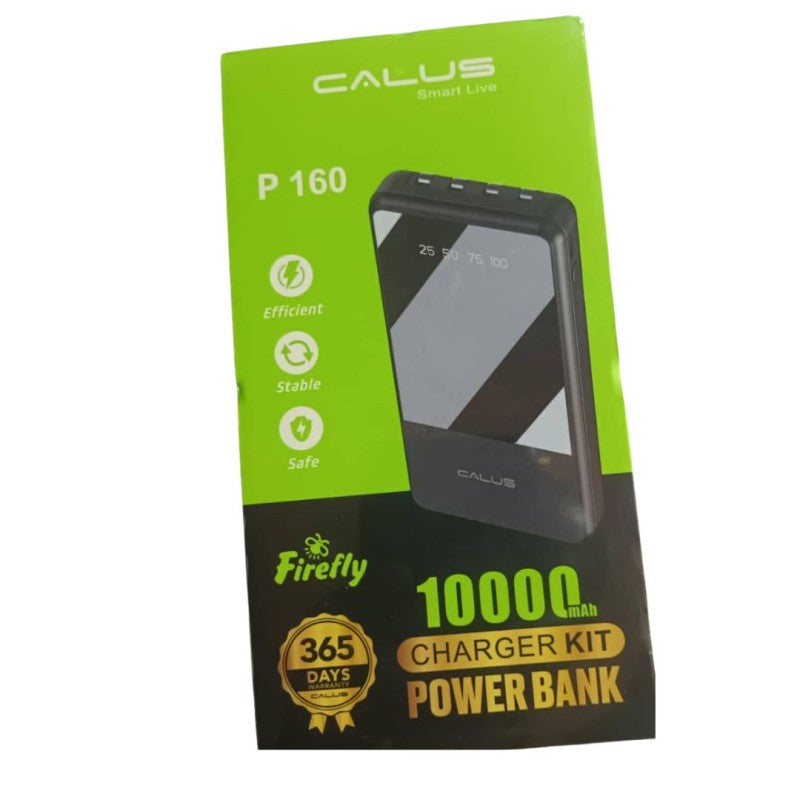 Calus P-160 Power Bank – 10,000mAh Portable Fast Charger