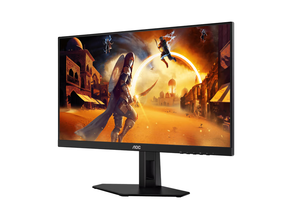 AOC 23.8" FHD, Fast IPS 200Hz, 0.3ms(MPRT), 1ms(GtG), AdaptiveSync, HDR10, Adjustable Stand, Pivot 90°, HDMI2.0, DP1.4