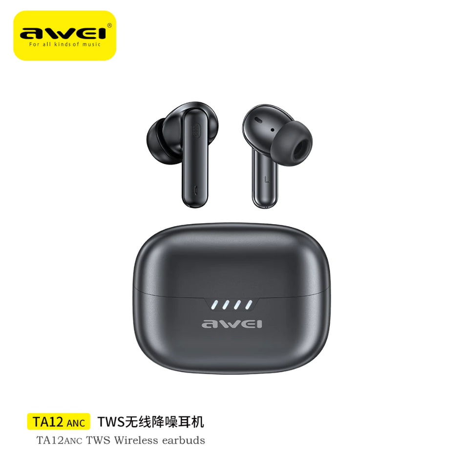 Awei TA12 ANC TWS Earbuds Ture Wireless Noise