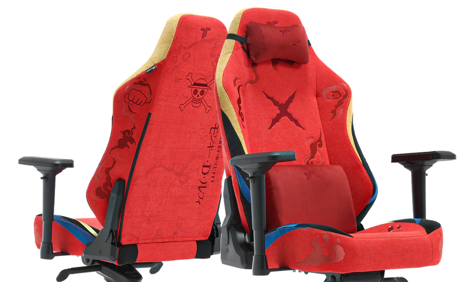 TTRacing Maxx Air Threads Fabric Gaming Chair - Luffy Edition 4D Armrest