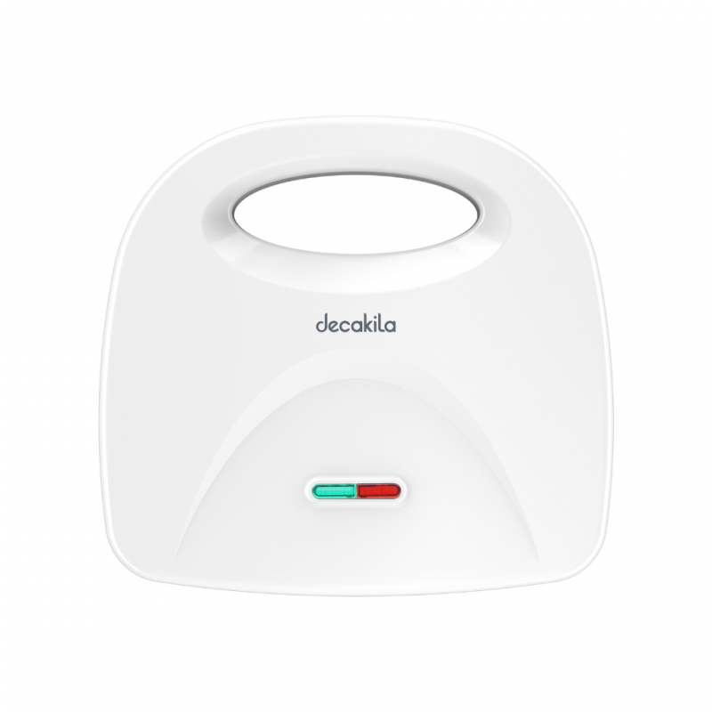 Decakila 700W 2-Slice Sandwich Toaster | Non-Stick Triangle Sandwich Maker with Thermostat Control (KEEC001W)