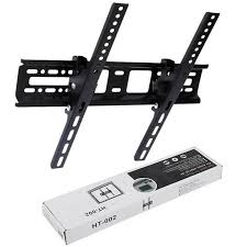 HY-106E/HT-002 Universal Tilting TV Wall Mount – Adjustable Inclination for 32" to 55" Screens – 50kg Max Load