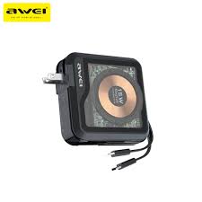 Awei P81K 10,000 mAh 4 in 1 Magnetic wireless fast charging powerbank