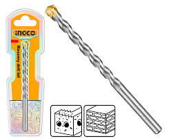 Ingco Professional 14mm x 150mm Masonry Drill Bit - Heavy-Duty Carbide Tip Core Bit for Impact and Rotary Power Drills (DBM2111415)