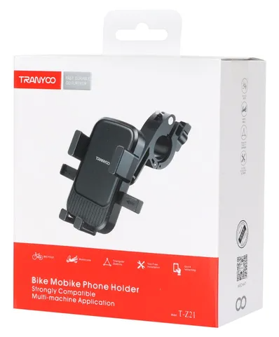 Tranyoo T-Z21 Bicycle & Motorcycle Heavy-Duty Phone Holder