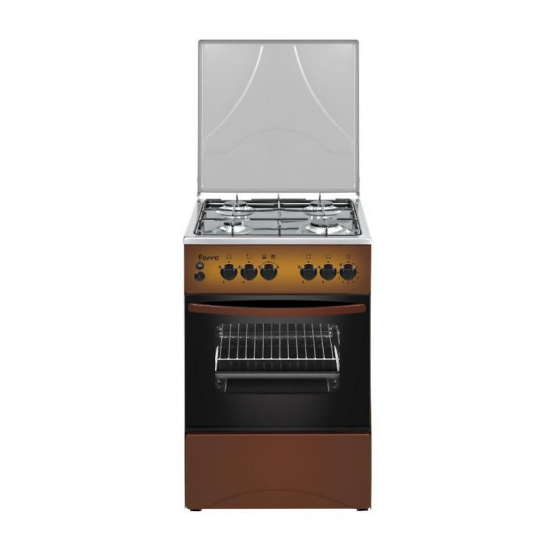 FERRE Classic Series 50x50cm Freestanding Cooker | 4 Gas Burners & Gas Oven (F5C40G2-LTDF)