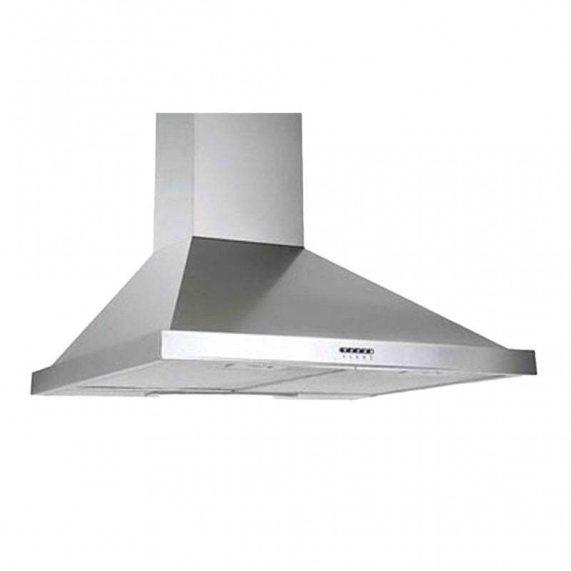 FERRE Gusto 60cm Stainless Steel Pyramid Chimney Cooker Hood | High-Extraction Kitchen Extractor Fan with Dual Aluminum Cassette Grease Filters (GUSTO-60-INOX)
