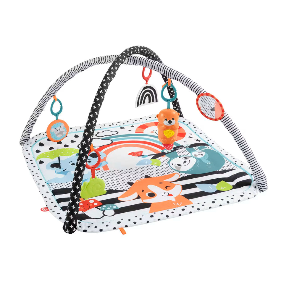 Fisher-Price 3-in-1 Musical Activity Gym Infant Play Mat Refresh (JMN72)