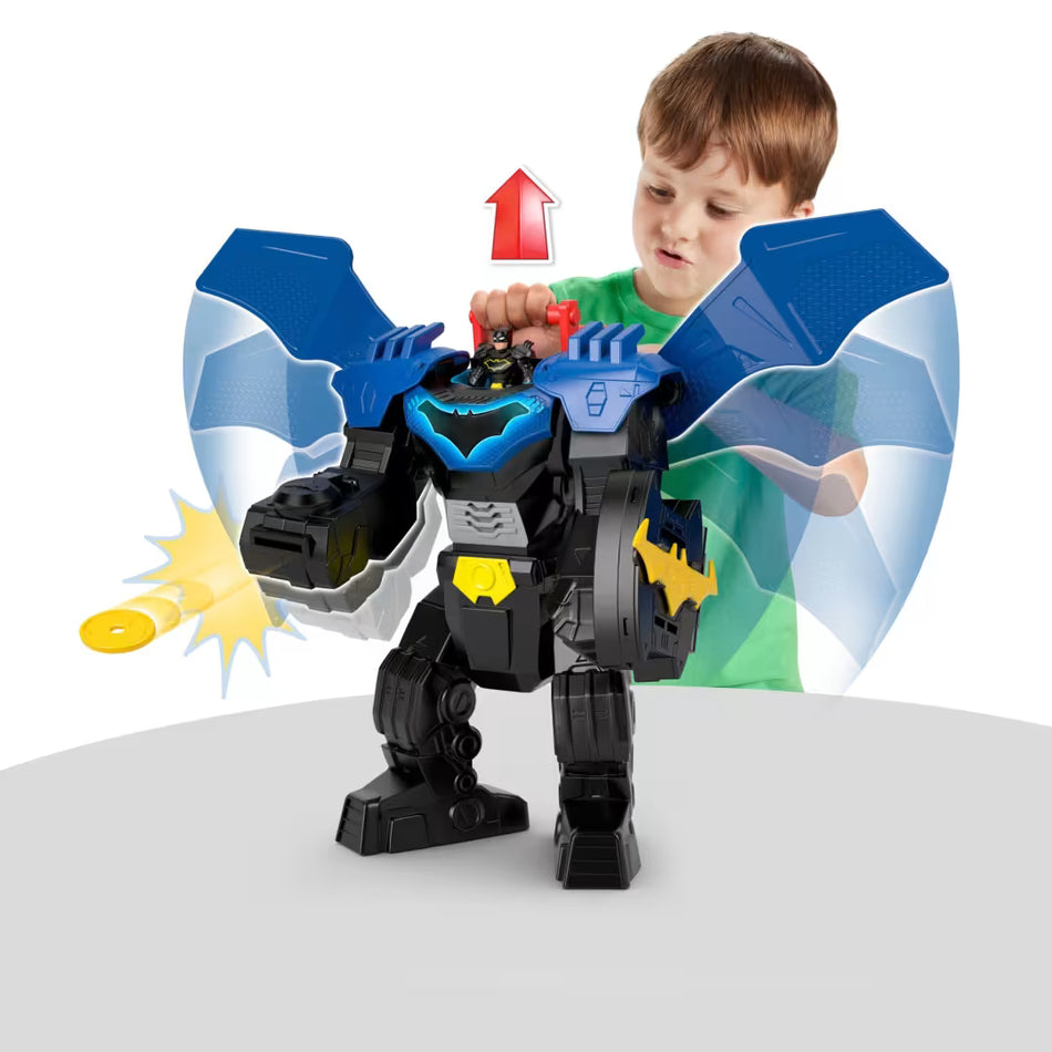 Fisher-Price Imaginext DC Super Friends Batman Mech Suit and Figure Set (JDL03)