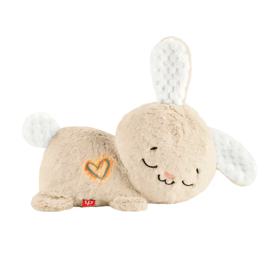 Fisher-Price Soothe & Settle Bunny Plush Sound Machine with Motion (HXG97)