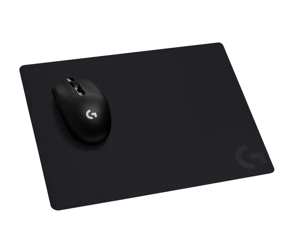 Logitech G G240 Cloth Gaming Mouse Pad, Optimised for Gaming Sensors, Moderate Surface Friction, Non-Slip Mouse Mat, Mac and PC Gaming Accessories, 340 x 280 x 1 mm - 943-000785