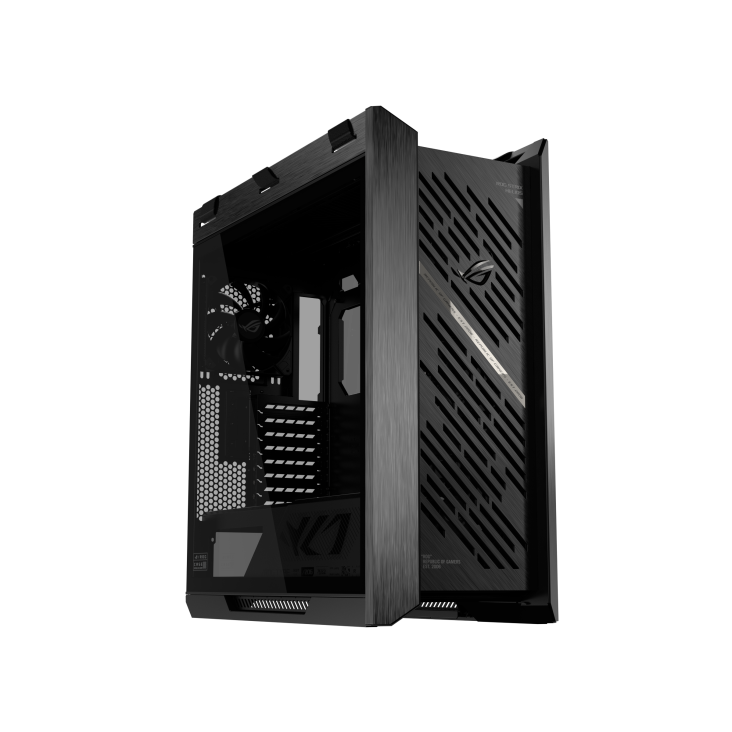 ASUS ROG Strix Helios II EATX GX601S mid-Tower Gaming PC case, Dual Tempered Glass Side Panels, Support Graphics Cards up to 450mm, Support for up to 420mm radiators - Black