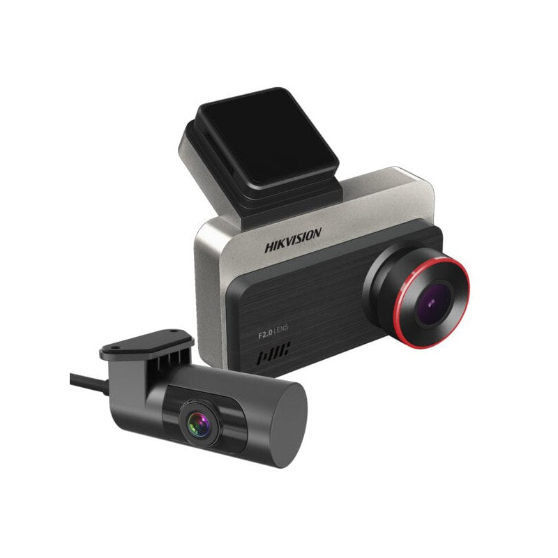 HIKVISION C200S 1080P Dual Recording Car Dashcam (AE-DC2328-C200S JJ2) - 3" Screen, Wi-Fi, GPS Bracket, G-Sensor, Supports 256GB