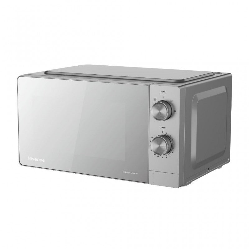 Hisense 20L Black / Silver Mechanical Control Solo Microwave Oven