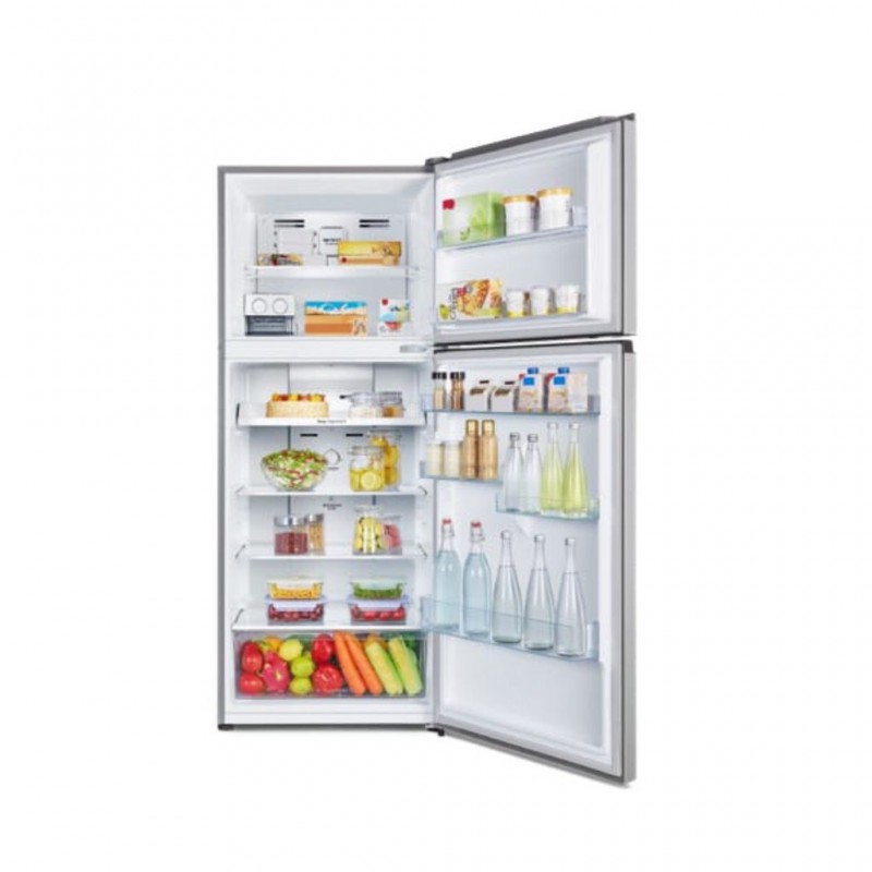 Hisense - RT3N250NACE - Freestanding Double Door Refrigerator Model 2024, 249 L, Inox, 168 x 55 x 57 cm [Energy Class E]